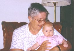 Bev and her Great grand daughter Gretchen
